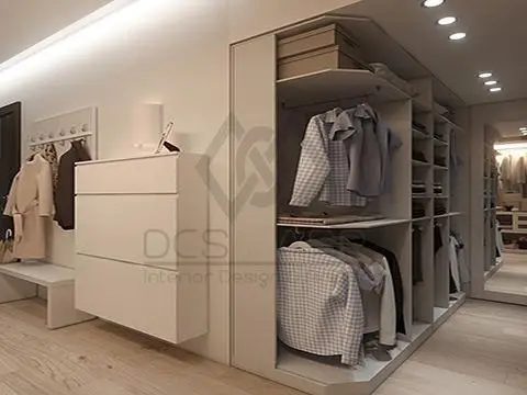 مزايا غرف الملابس